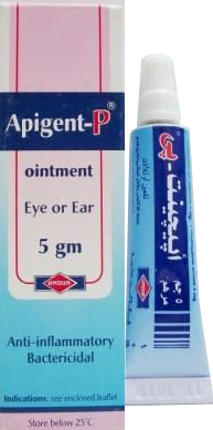 Apigent-P ointment  5 gm 