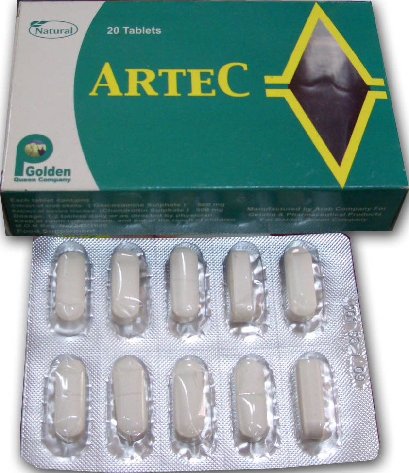 Artec 500/500 mg 20 tablets