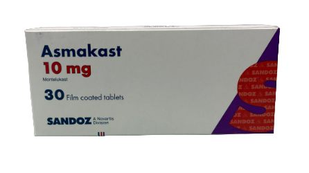 Asmakast 10 mg 30 tablets 