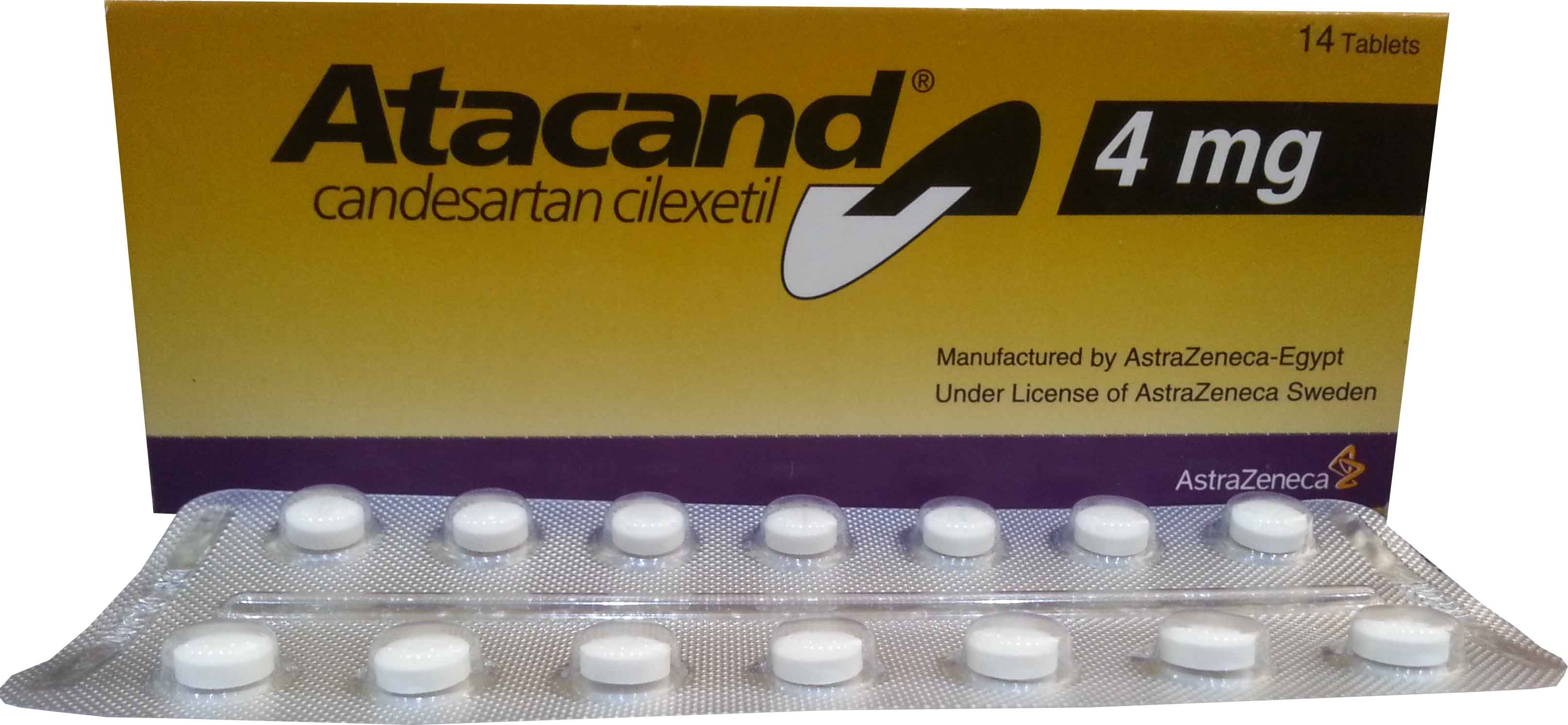 Atacand 4 mg 14 tablets