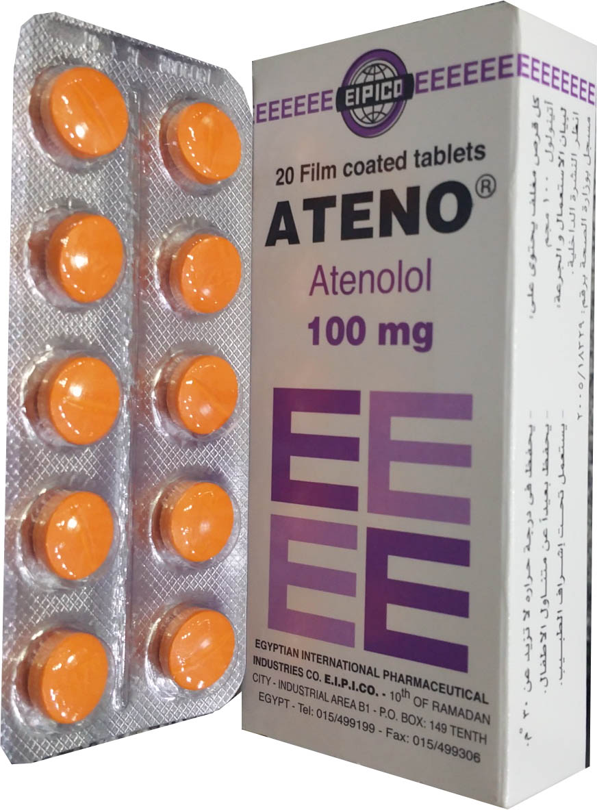 Ateno 100 mg 20 tablets *