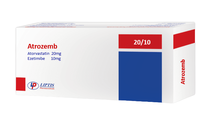 Atrozemb 20 mg /10 mg 30 tablets