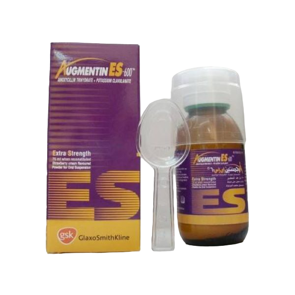 Augmentin ES 600 mg Powder For Suspension 75 ml *