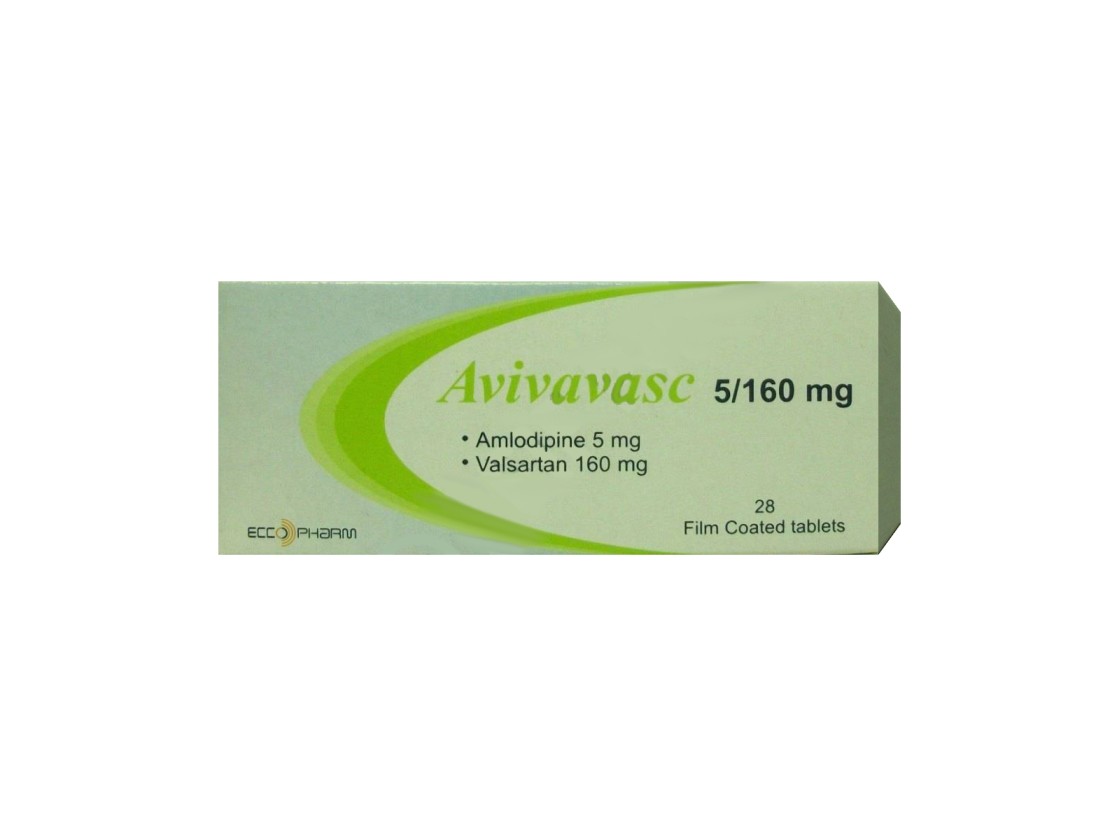 Avivavasc 5 mg /160 mg 28 tablets *