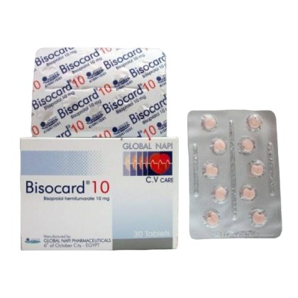 Bisocard 10 mg 30 tablets *