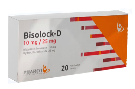 Bisolock-D 10/25mg 20 Tablets *