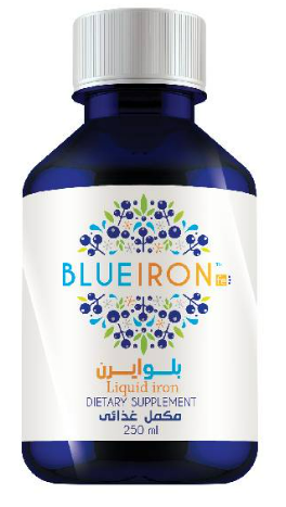 Blue Iron Liquid Syrup 250 ml