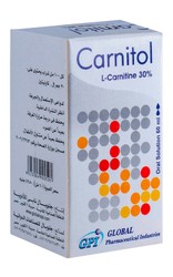 Carnitol 30% syrup  60 ml