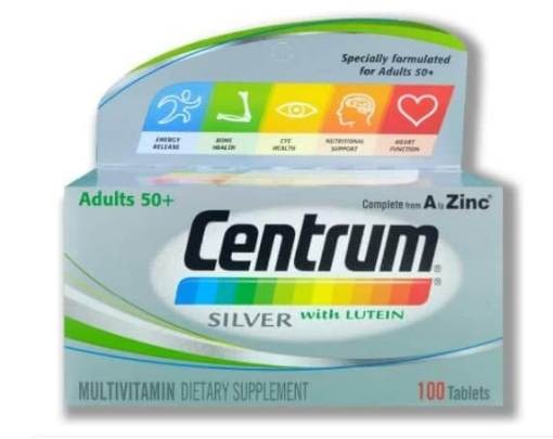 Centrum Silver With Lutein 100 Tablets#