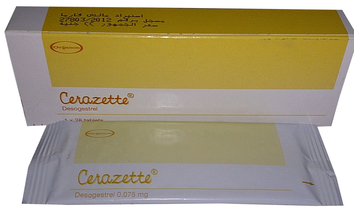 Cerazette 0.075mcg 28 tablets