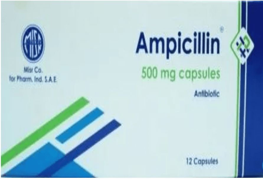 Ampicillin Misr 500mg 12 capsules