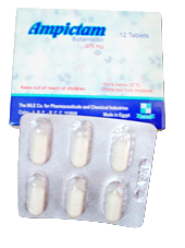 Ampictam 375 mg 12 tablets